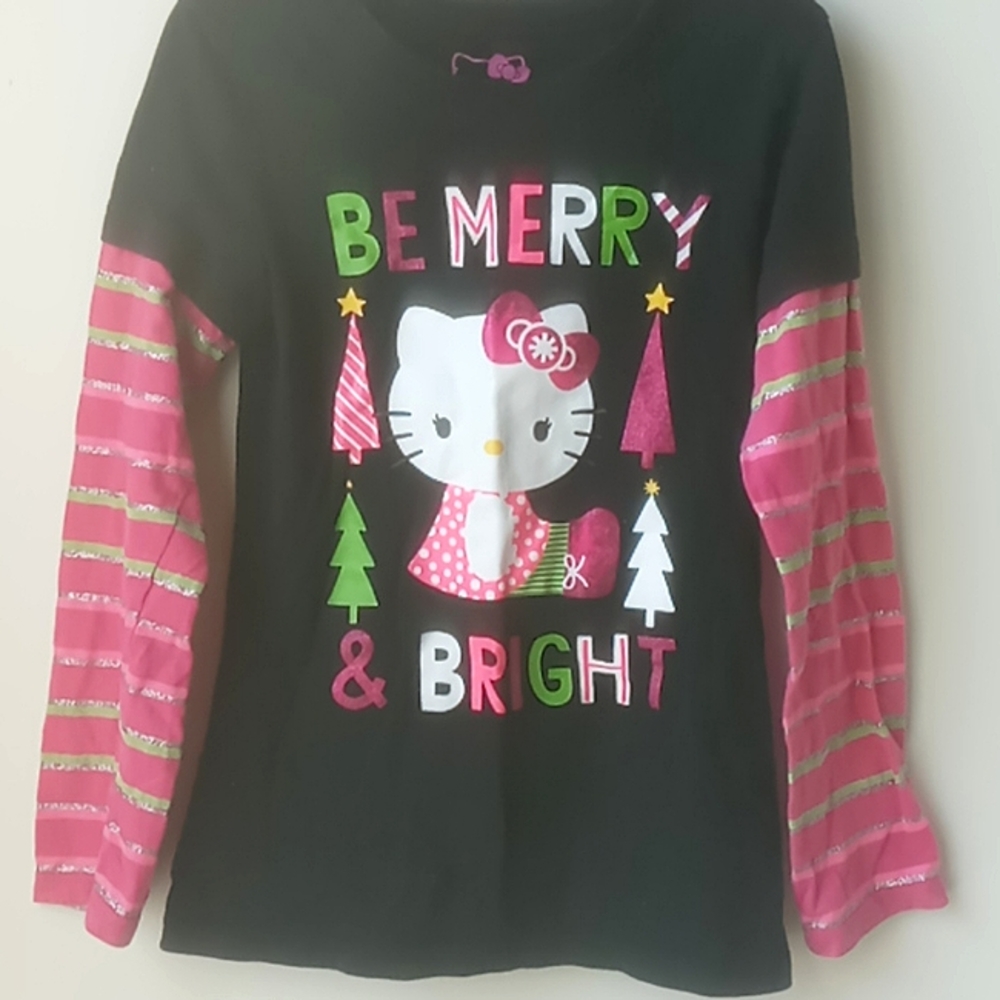 2 for $8 sale! Hello Kitty Christmas LS Shirt 🎄